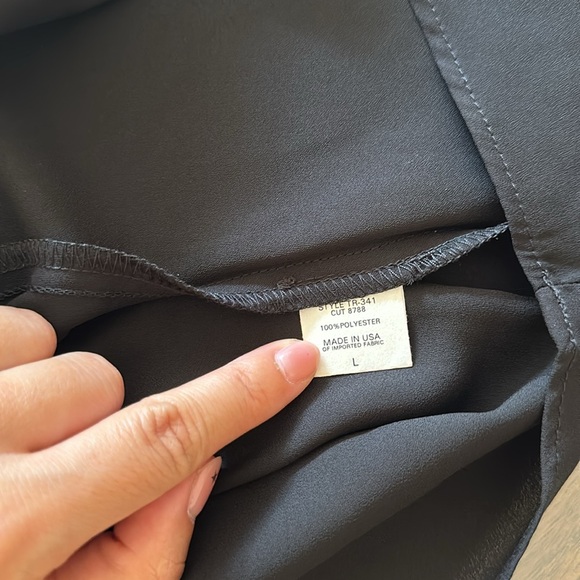 NWT Three Eighty Two (Revolve) Aria Asymmetrical Ruffle Hem Midi Dress Large - Picture 6 of 7